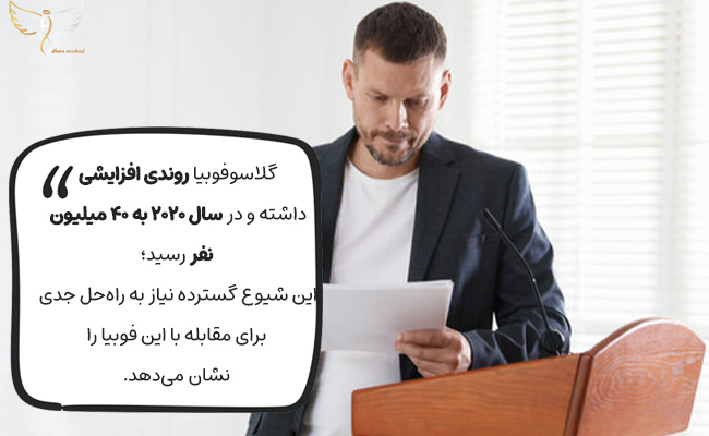 گلاسوفوبیا رایج و رو به افزایش است.