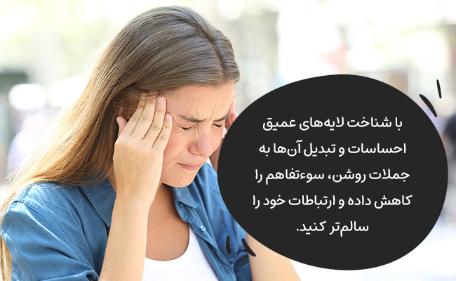 با شناخت دقیق احساسات و بیان روشن آن‌ها، ارتباطاتی سالم‌تر و شفاف‌تر برقرار کنید.